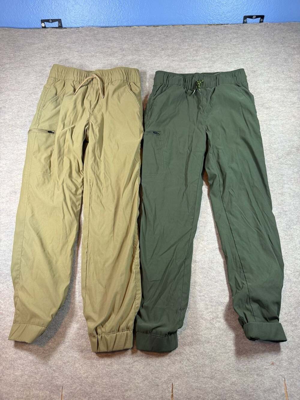 Weatherproof Vintage Boys Fleece Lined Jogger Pants Size M 10/12 Lot of 2